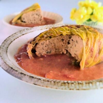 レンジロールキャベツ