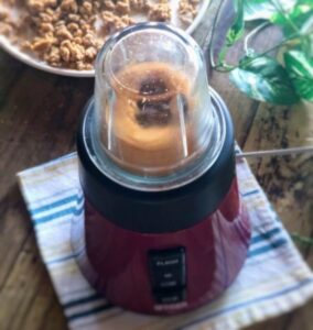 コンソメを粉砕