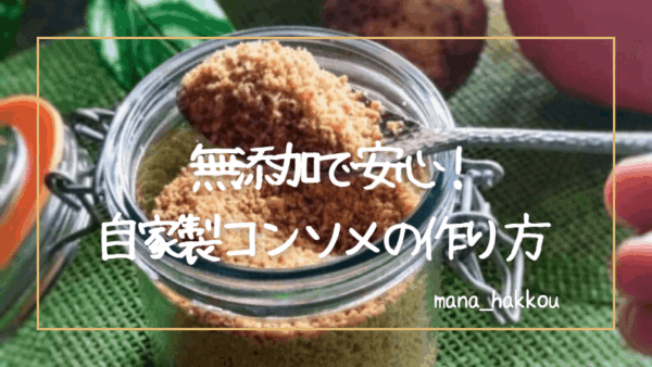 自家製コンソメタイトル