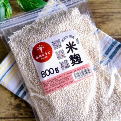塩麹やクリーム麹作りに使っているあめこうじ(乾燥米麹