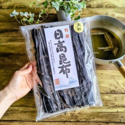 麺つゆ作りに使う日高昆布