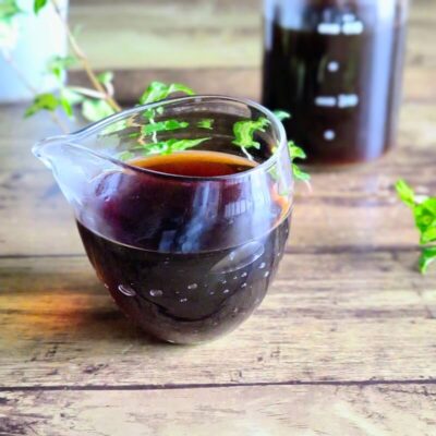 だしパックを使った手作りめんつゆ