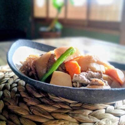 家庭料理の肉じゃが