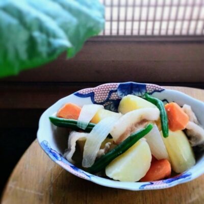 だし塩麹で作った肉じゃが